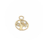 Load image into Gallery viewer, 9K Solid Gold Tree of Life Charm
