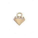 Load image into Gallery viewer, 9K Solid Gold Diamond Detailed Charm
