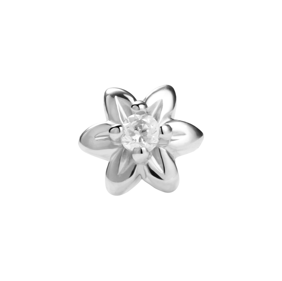 14K Solid Gold Daisy Flower