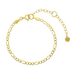 Load image into Gallery viewer, Figaro Chain Bracelet 2
