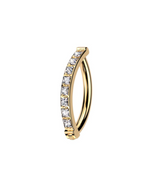 Load image into Gallery viewer, Multi Zirconia Navel Ring
