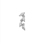 Load image into Gallery viewer, 14k Solid Gold Marquise Climber Cluster
