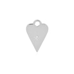 Load image into Gallery viewer, Heart Disc with Zirconia Charm
