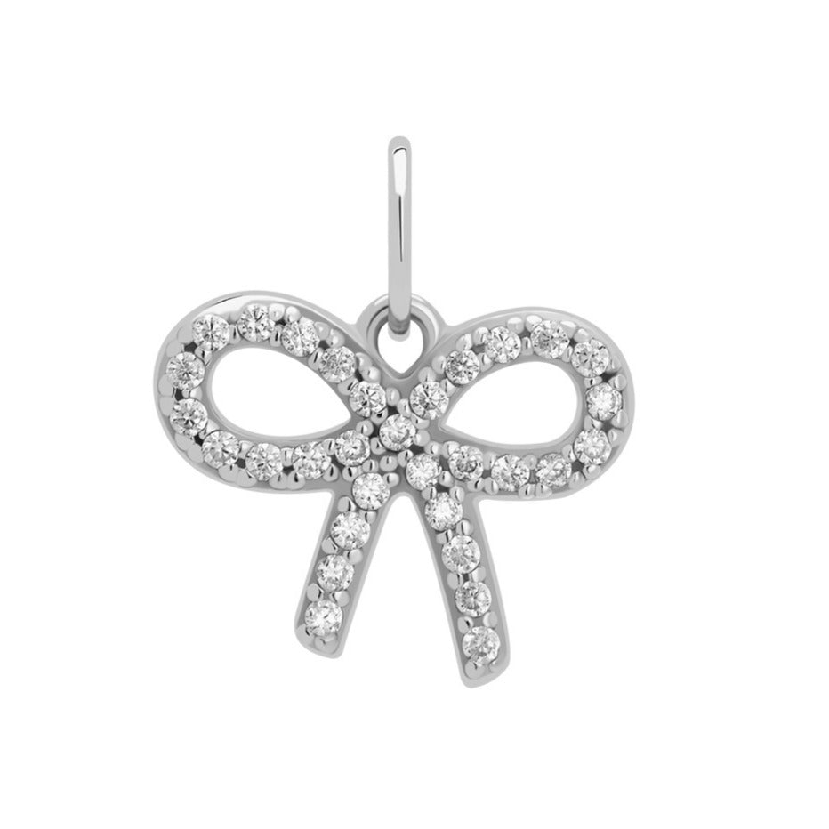 Crystal Bow Charm