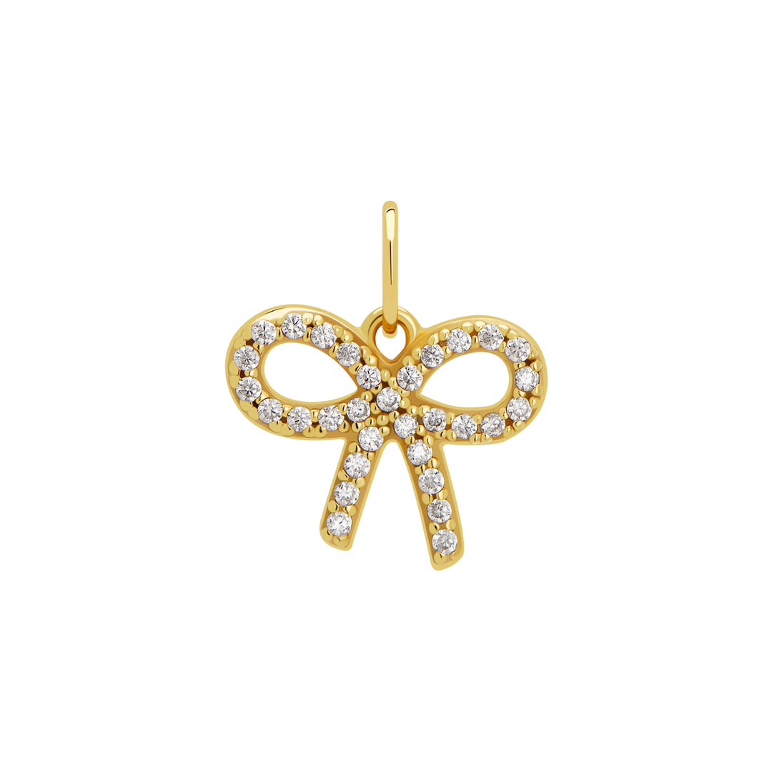 Crystal Bow Charm