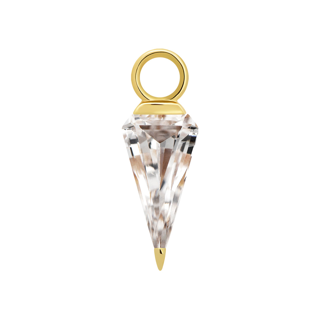 Crystal Tip Charm