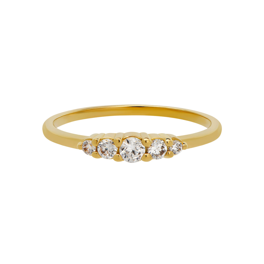 Elegant Gemmed Ring