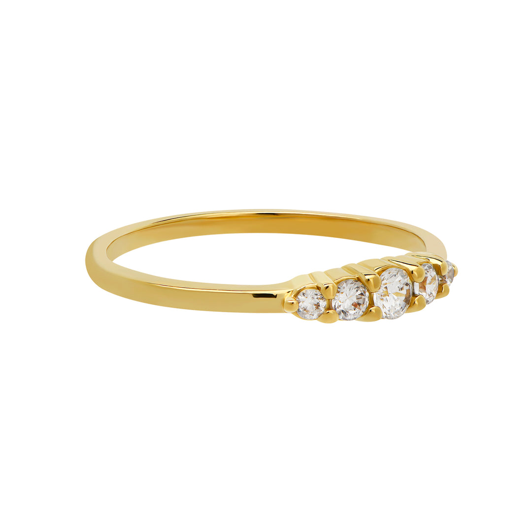 Elegant Gemmed Ring