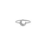 Load image into Gallery viewer, Crescent Moon Ring
