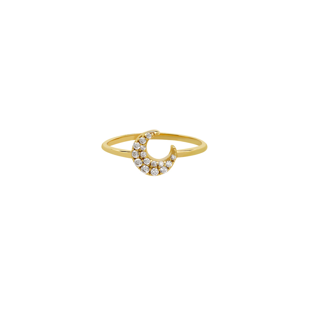 Crescent Moon Ring