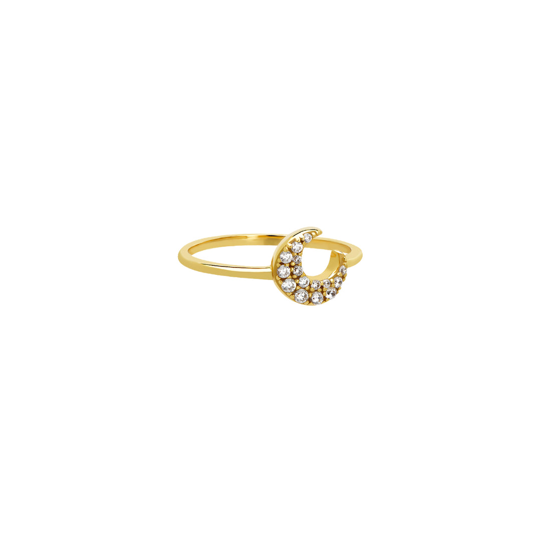 Crescent Moon Ring