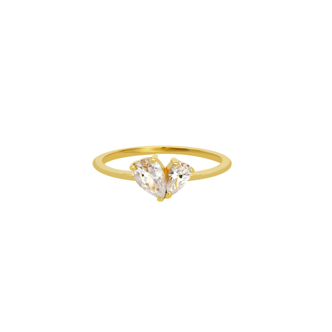 Marquise Duo Ring