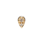 Load image into Gallery viewer, 14K Solid Gold Mini Teardrop
