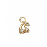 Load image into Gallery viewer, 9K Solid Gold Cherry Charm
