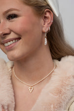 Load image into Gallery viewer, 14K Solid Gold Pearl Glimmer
