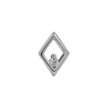 Load image into Gallery viewer, 14K Solid Gold Outline Topper

