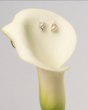 14K Solid Gold Pearl Glimmer