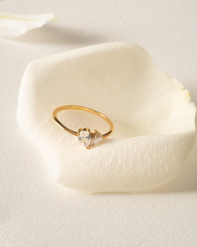Marquise Duo Ring