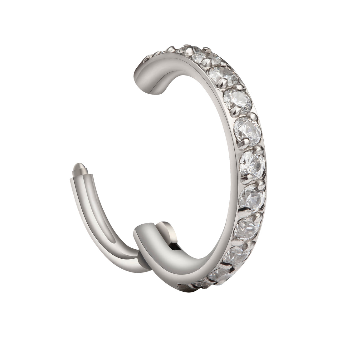 Zirconia Pavé Clicker