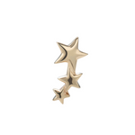 Load image into Gallery viewer, 14K Solid Gold Shooting Stars
