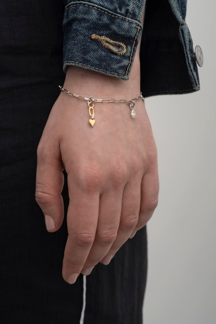 Paperclip Chain Bracelet