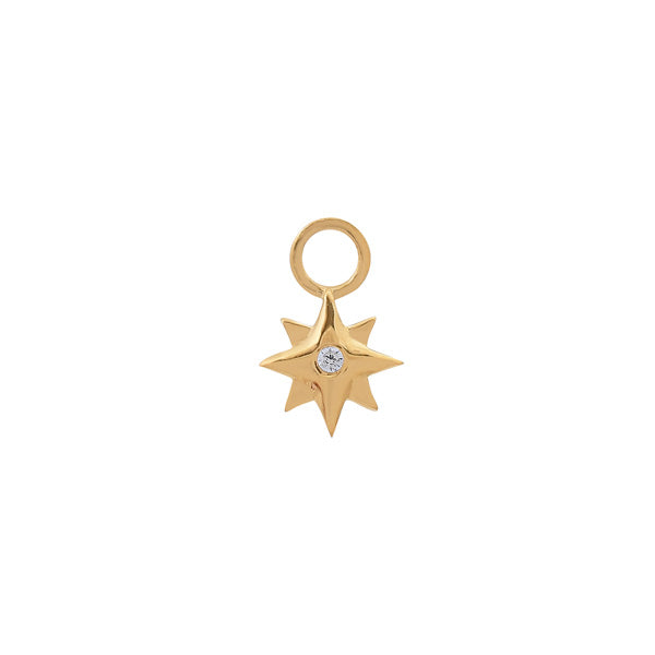 Mini Morning Star Charm